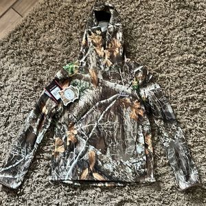 Real tree ladies tech hoodie